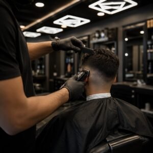 Home 4 Barber and male grooming services at Darya’s Touch unisex salon in Manchester